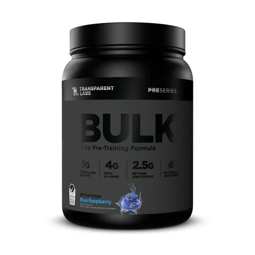 BULK Black Pre-Workout by Transparent Labs