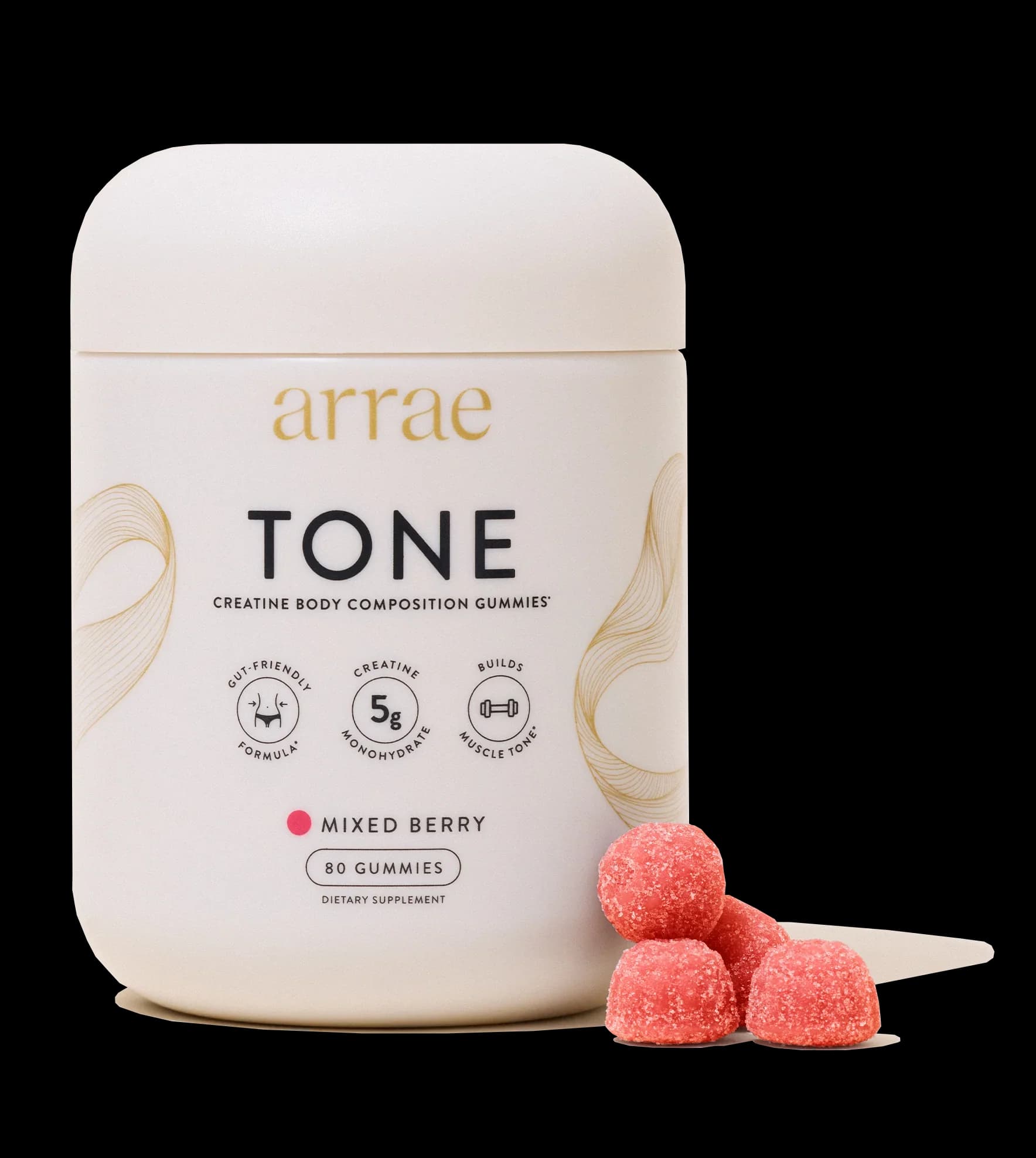 Arrae Tone Gummies bottle