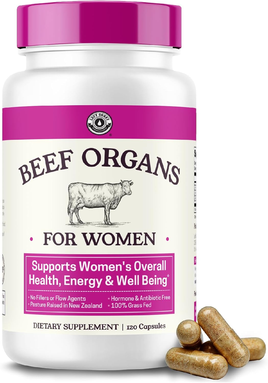 Left Coast Performance Beef Organs